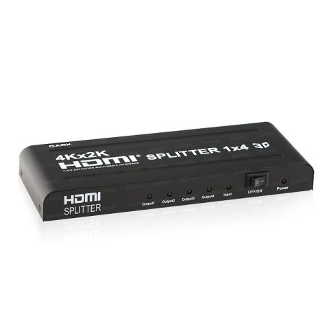 DARK DK-HD-SP4X1 FULL HD 1 GİRİŞ 4 ÇIKIŞLI HDMI SPLITTER