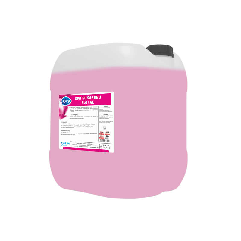 Oxy Sıvı El Sabunu Floral 30 Kg