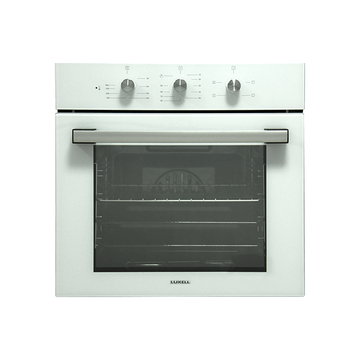 B66-SF2 Kristal Beyaz Cam Turbo Ankastre Fırın