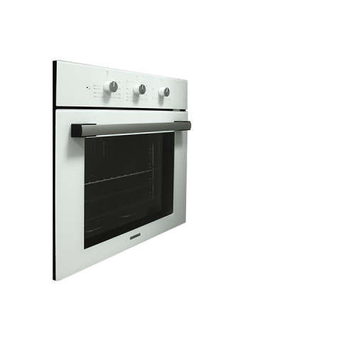 B66-SF2 Kristal Beyaz Cam Turbo Ankastre Fırın