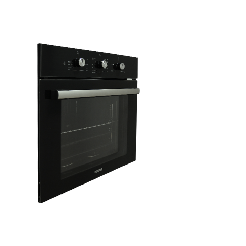 B66-SF2 Kristal Siyah Cam Turbo Ankastre Fırın