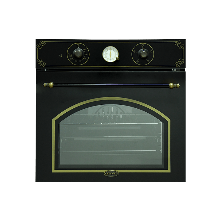 B66-SF3 AT Rustik Siyah Cam  Ankastre Fırın