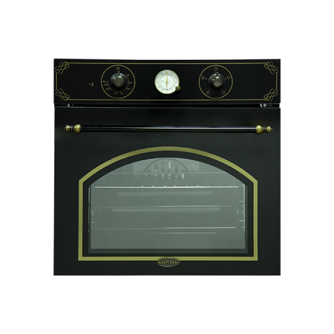 B66-SF3 AT Rustik Siyah Cam  Ankastre Fırın