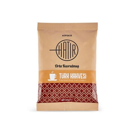 Karaca Hatır Türk Kahvesi Poşet 100 Gr