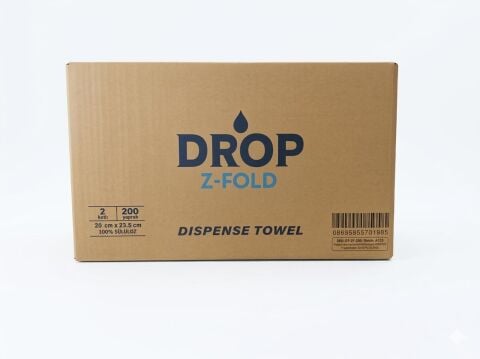 Drop Extra Z Katlı Dispenser Havlu 200'Lü 12'Li Paket
