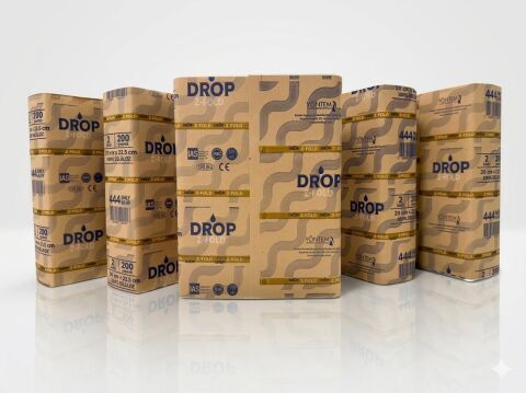 Drop Extra Z Katlı Dispenser Havlu 200'Lü 12'Li Paket