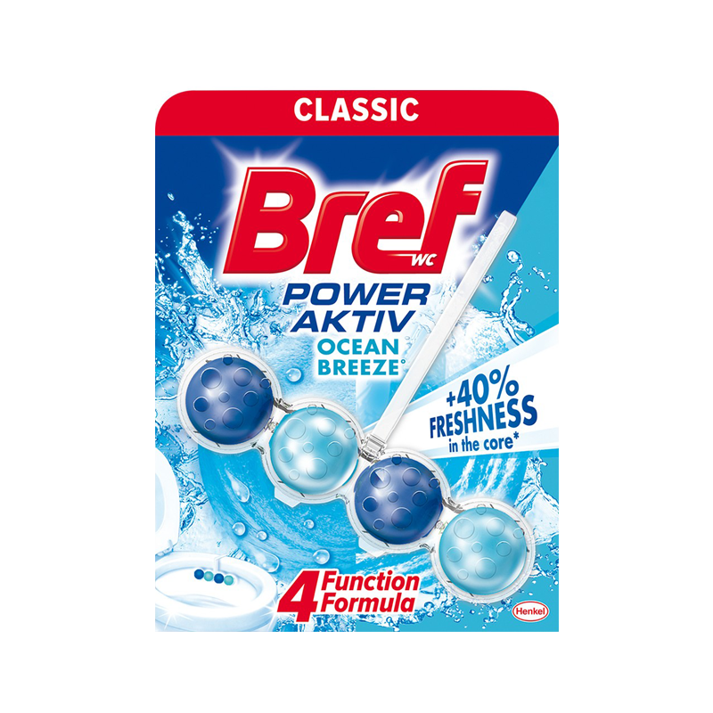 Bref Power Aktiv Katı Klozet Blok 50 gr Ocean