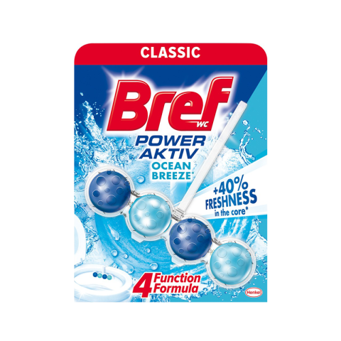Bref Power Aktiv Katı Klozet Blok 50 gr Ocean