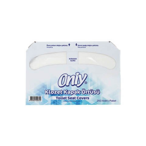 Only Klozet Kapak Örtüsü 250'li Paket
