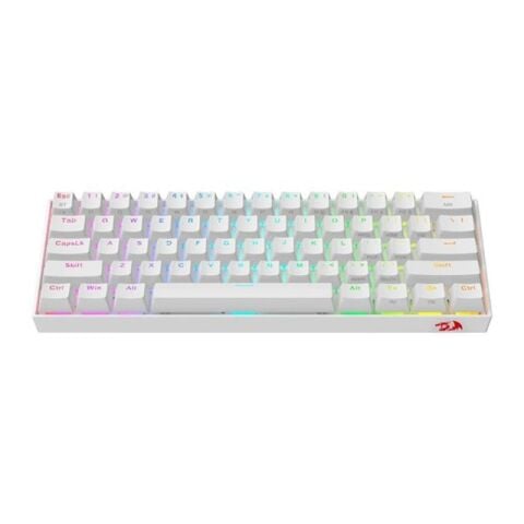 REDRAGON K530 DRACONIC PRO Q TR 60% KOMPAKT KABLOSUZ-BLUETOOTH 2.4G SWITCH MEKANİK KLAVYE BEYAZ