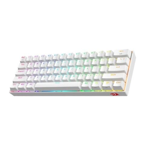 REDRAGON K530 DRACONIC PRO Q TR 60% KOMPAKT KABLOSUZ-BLUETOOTH 2.4G SWITCH MEKANİK KLAVYE BEYAZ