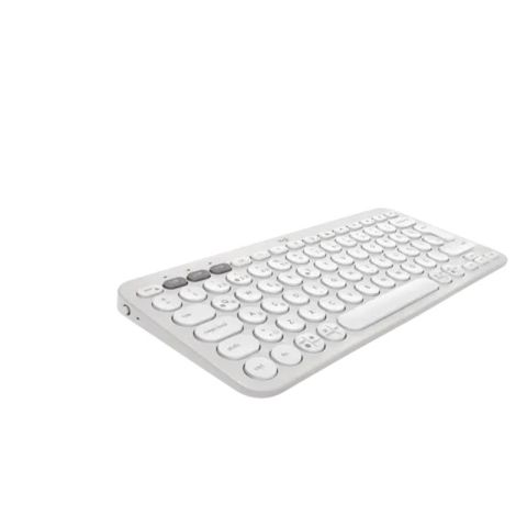LOGITECH K380S PEBBLE KEYS 2 ÇOKLU CİHAZ ÖZELLİKLİ BLUETOOTH TÜRKÇE Q KLAVYE BEYAZ 920-011860
