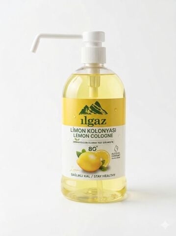 Ilgaz Limon Kolonyası 750 Ml Pompalı