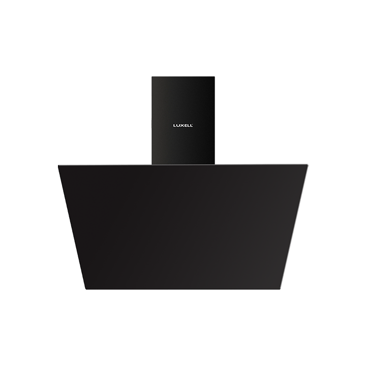 DA6-833 Siyah Cam Davlumbaz