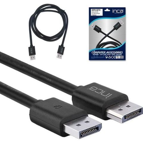 INCA IDPD-02TX 2 MT DISPLAYERPORT TO DISPLAYERPORT