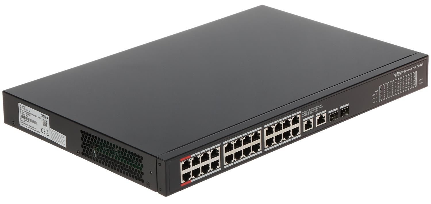 DAHUA PFS3228-24GT-360 24 PORT GIGABIT 360W POE SWITCH