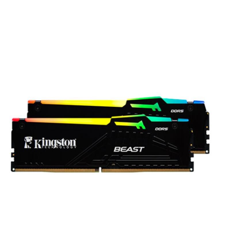 16 GB (2X8) DDR5 5600MHZ KINGSTON BEAST RGB CL36 DT KF556C36BBEAK2/16TR