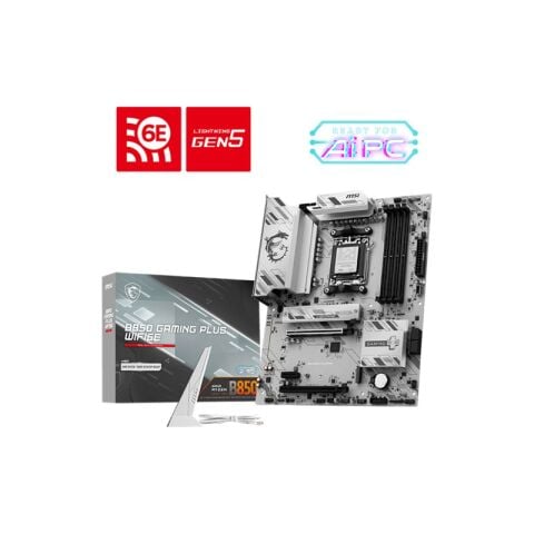 MSI B850 GAMING PLUS WIFI6E DDR5 8200MT/S 1XHDMI 1XDP 2XM.2 ATX AM5 (AMD AM5 9000/ 8000/ 7000 SERİ İŞLEMCİ