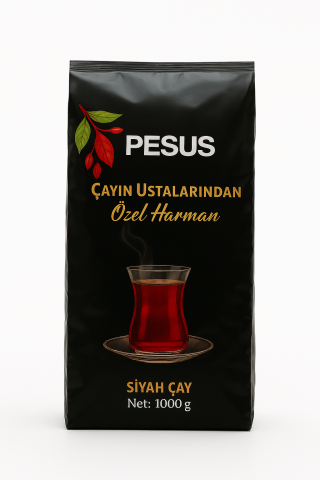 Pesus Özel Harman Dökme Siyah Çay 1000 Gr