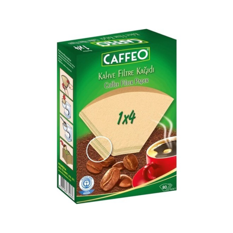 Caffeo Filtre Kahve Kağıdı 1*4 80'li