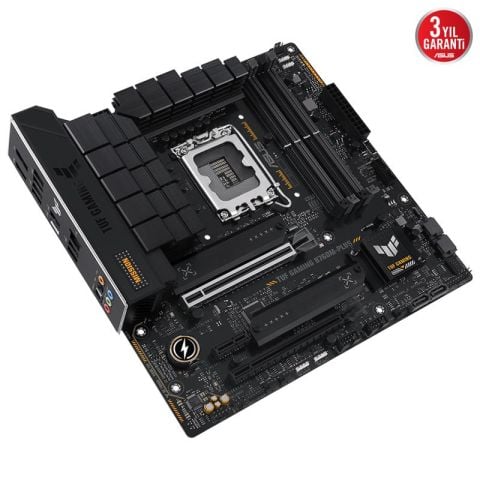 ASUS TUF GAMING B760M-PLUS DDR5 7200MHZ 1XHDMI 1XDP 2XM.2 MATX (13. VE 12.NESİL İŞLEMCİ UYUMLU)