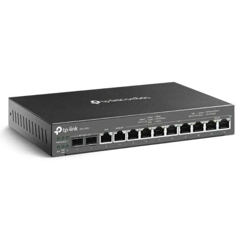 TP-LINK OMADA ER7212PC 2XGIGABIT SFP WAN/LAN PORT 1XGIGABIT RJ45 WAN 1XGIGABIT SFP WAN/LAN 8XGIGABIT VPN ROUTER
