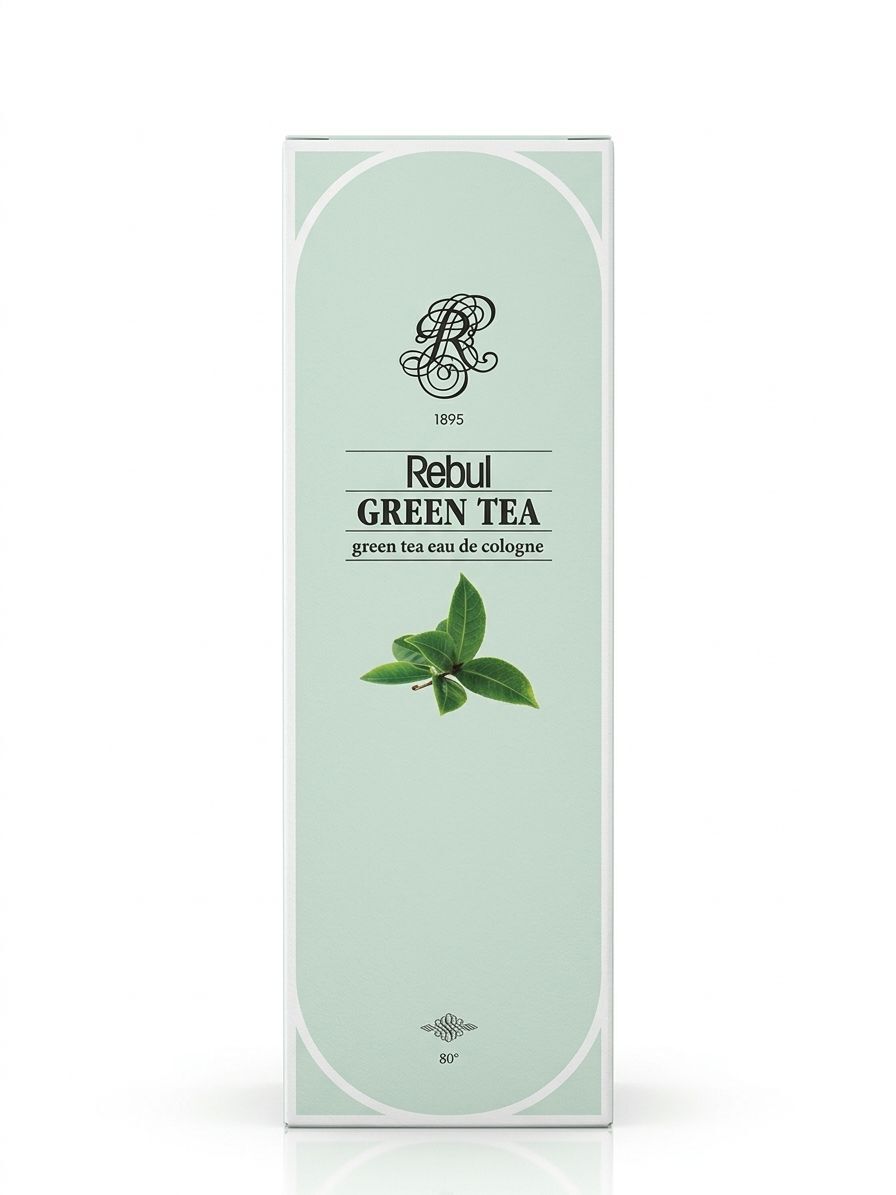 Rebul Green Tea Cam Şişe Kolonya 250 Ml