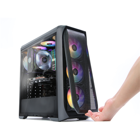 ZALMAN N5 MF 4 RGB FAN SIYAH MIDI GAMING 600W (N5MF-600W)