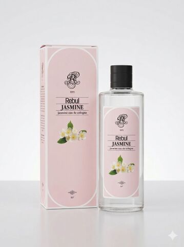 Rebul Jasmine Cam Şişe Kolonya 250 Ml