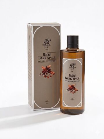 Rebul Dark Spice Cam Şişe Kolonya 250 Ml