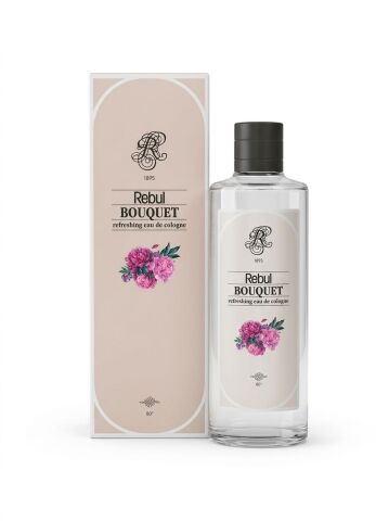 Rebul Bouquet Cam Şişe Kolonya 250 Ml