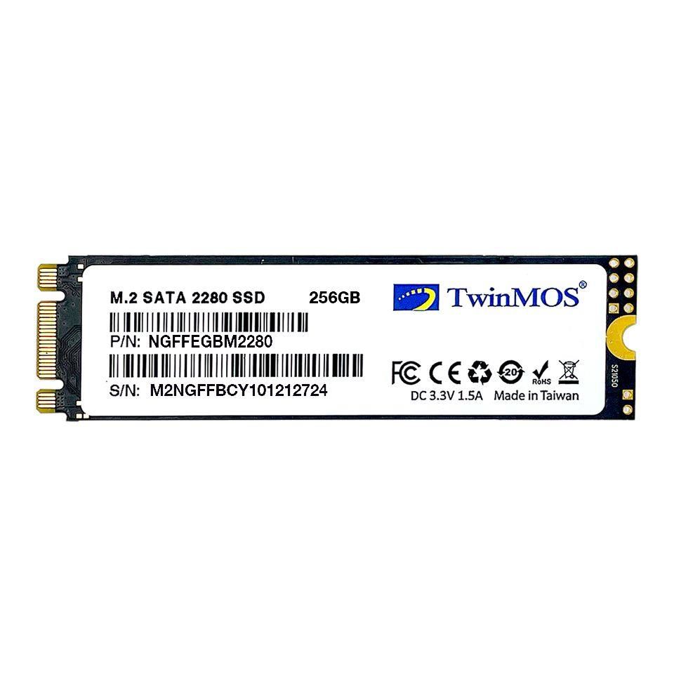 256 GB TWINMOS M.2 2280 SATA3 580/550 NGFFEGBM2280