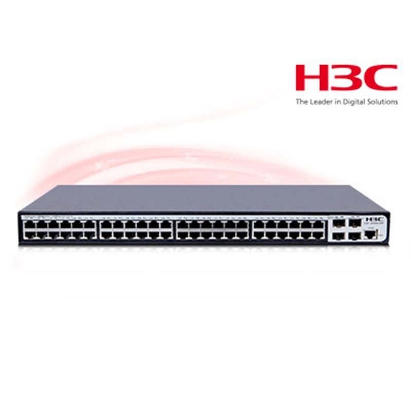 H3C S1850-52P 48 PORT GIGABIT + 4X1GB SFP UPLINK WEB YONETILEBILIR L2 RACKMOUNT SWITCH