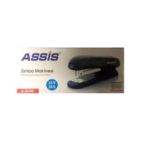 Assis Zımba Makinesi No: 24/6 Siyah A-5400