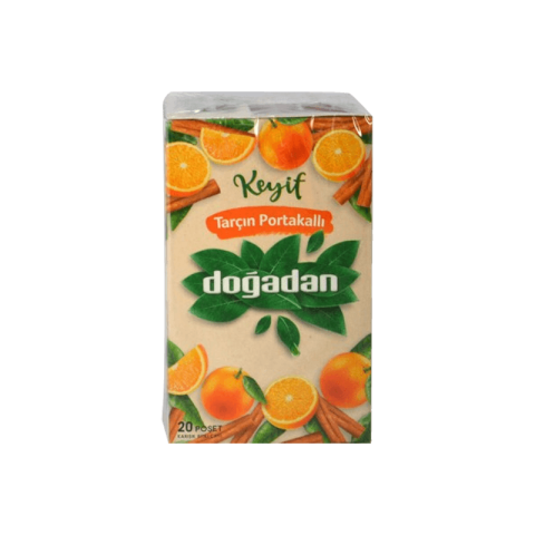 Doğadan Bitki Çayı Tarçın-Portakal 20'li Paket