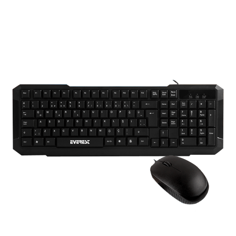 Everest Km-515 Kablolu Klavye + Mouse Set