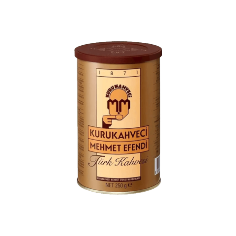Kurukahveci Mehmet Efendi Türk Kahvesi Teneke 250 gr