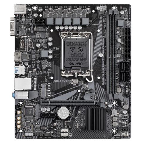 GIGABYTE H610M-H-V3 DDR4 3200MHZ 1XVGA 1XHDMI 1XM.2 USB 3.2 MATX 1700P (12. / 13. VE 14. NESİL İŞLEMCİ UYUMLU)