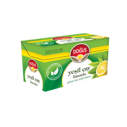 Doğuş Bitki Çayı Limonlu Yeşil Çay 20'Li Paket