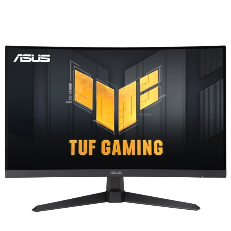 27 ASUS TUF GAMING VG27VQ3B 1MS 180HZ 2XHDMI 1XDP FHD 1920X1080 YÜKSEKLİK AYARI CURVED VESA SİYAH GAMING