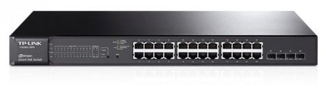 TP-LINK TL-SG2428P 24 PORT 10/100/1000MBPS 4 SFP POE+ 250W L2+ RACKMOUNT SWITCH
