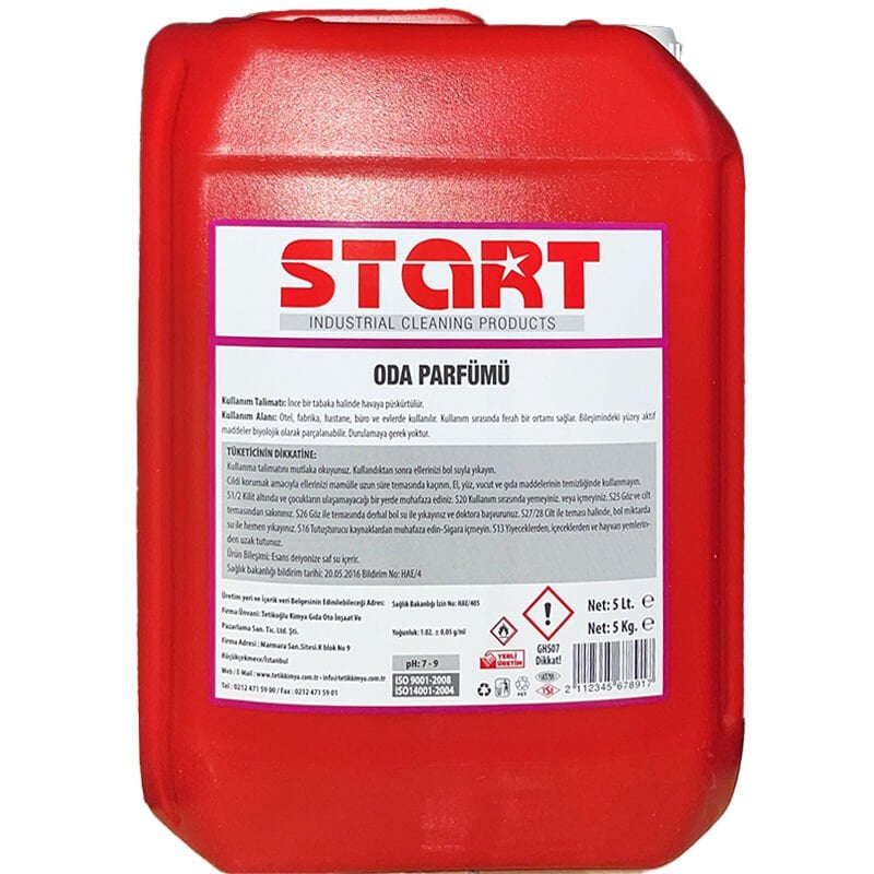 Start Oda ve Çamaşır Parfümü 5 Lt