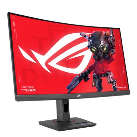 27 ASUS ROG STRIX XG27WCS VA 1MS 180HZ 1XHDMI 1XDP USB-C 2K 2560X1440 YÜKSEKLİK AYARI PİVOT VESA