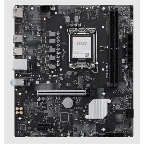 MSI PRO H810M-E DDR5 6400MT/S 1XHDMI 1XDP 1XM.2 USB 3.2 MATX 1851P (INTEL ULTRA PROCESSORS SERIES 2)