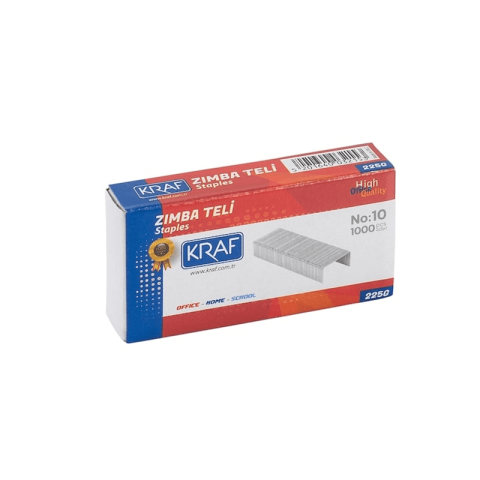 Kraf 225G Zımba Teli No:10 1000'li Kutu