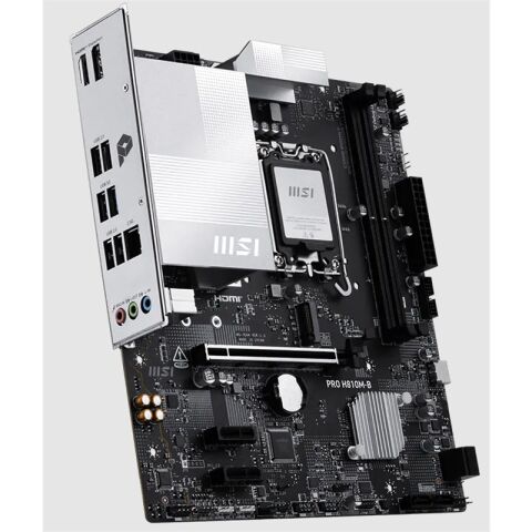 MSI PRO H810M-B DDR5 6400MHZ 1XHDMI 1XDP 1XM.2 MATX 1851P (INTEL ULTRA PROCESSORS SERIES 2)