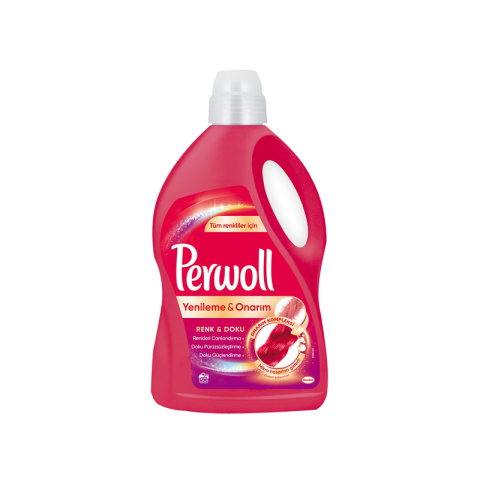Perwoll Sıvı Çamaşır Deterjanı Canlı Renkler 4 Lt