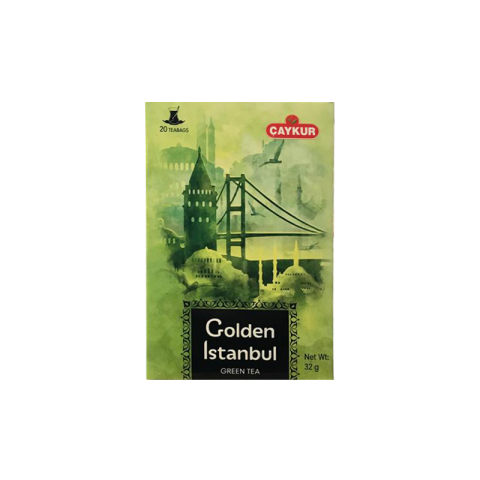 Çaykur Bitki Golden İstanbul Yeşil Çay 20'li Paket
