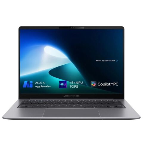 ASUS EXPERTBOOK P5405 AI COPILOT+ 2.NESİL CORE ULTRA 7 258V 32GB 1TB SSD 14 DOS - YAPAY ZEKA DESTEKLİ KURUMSAL LAPTOP