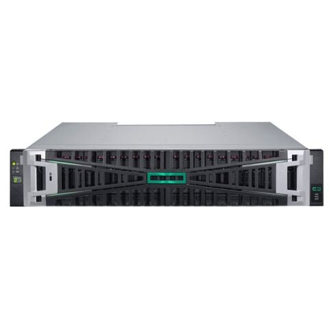 HPE MSA 2070 SFF P79245-B25 2X32GB FC 4-PORT CONTROLLER 12X1.92TB SSD 4X32GB SFP FC XCVR 23TB STORAGE